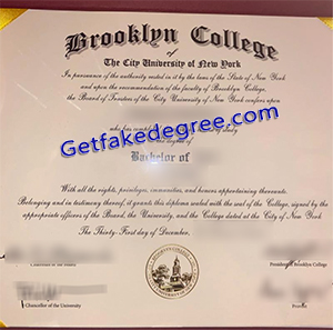 buy fake Brooklyn College diploma