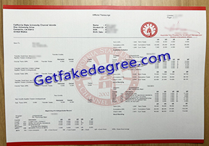 buy fake CSUCI transcript