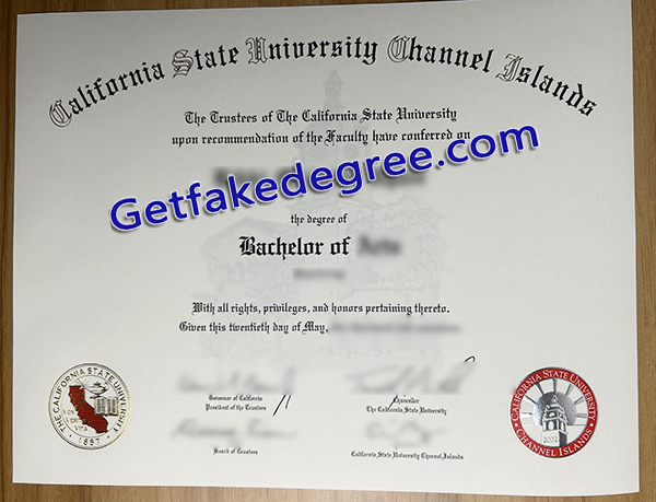 CSUCI degree, CSU Channel Islands diploma