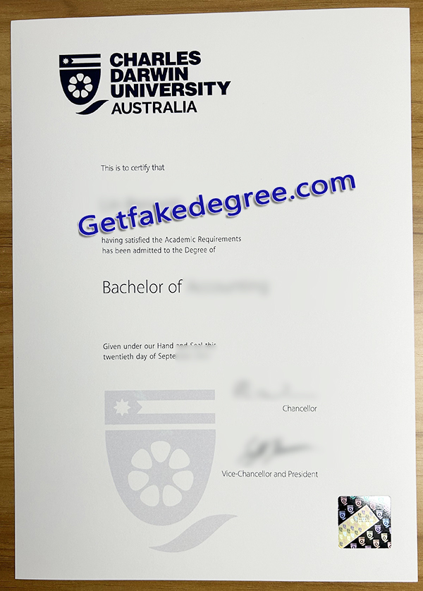 CDU degree, Charles Darwin University diploma