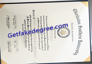 buy fake Charleston Southern University degree