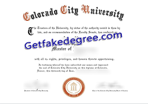 buy fake Colorado City University diploma