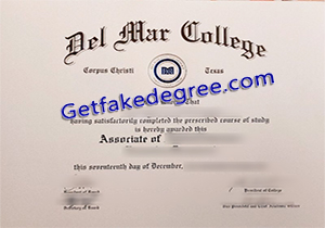 buy fake Del Mar College degree