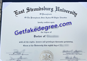 buy fake East Stroudsburg University degree