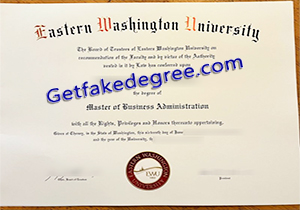 buy fake Eastern Washington University diploma