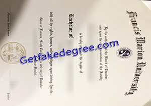 buy fake Francis Marion University degree