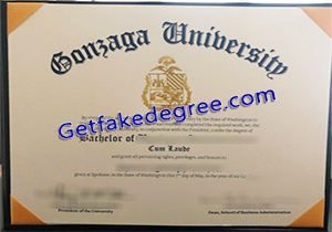 buy fake Gonzaga University degree