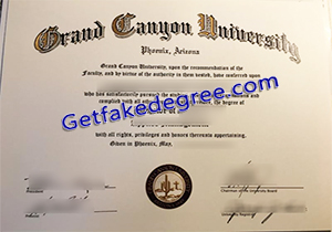 buy fake Grand Canyon University diploma