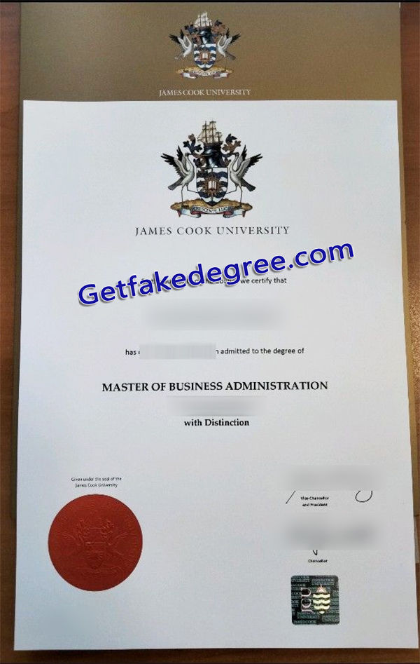 JCU degree, James Cook University diploma