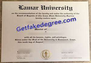 buy fake Lamar University diploma