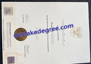 buy fake Leeds Beckett University degree