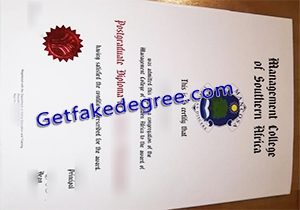 buy fake MANCOSA diploma