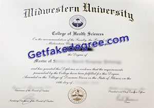buy fake Midwestern University diploma