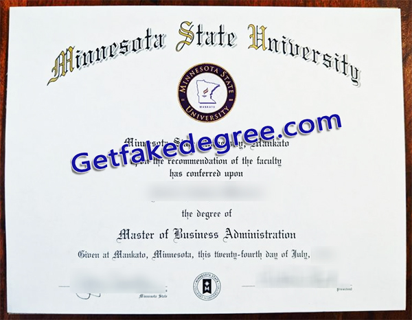 Minnesota State University diploma, Minnesota State University degree