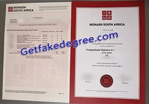 buy fake Monash South Africa diploma