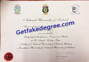 buy fake National University of Ireland diploma