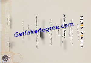 buy fake Nelson Mandela University diploma