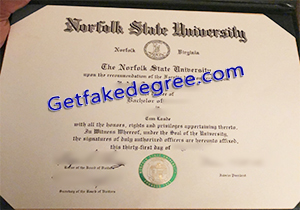 buy fake Norfolk State University diploma