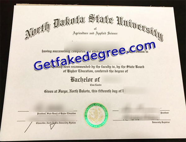 North Dakota State University degree, NDSU diploma