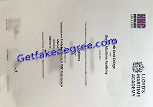 buy fake North Kent College diploma