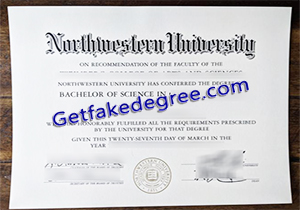 buy fake Northwestern University diploma