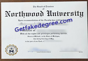 buy fake Northwood University diploma