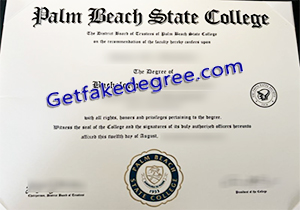 buy fake Palm Beach State College degree