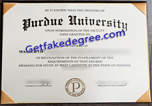 buy fake Purdue University diploma