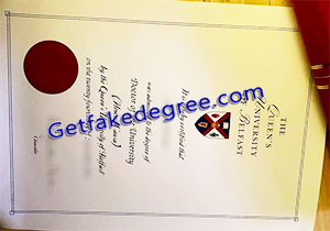 buy fake Queen's University Belfast diploma