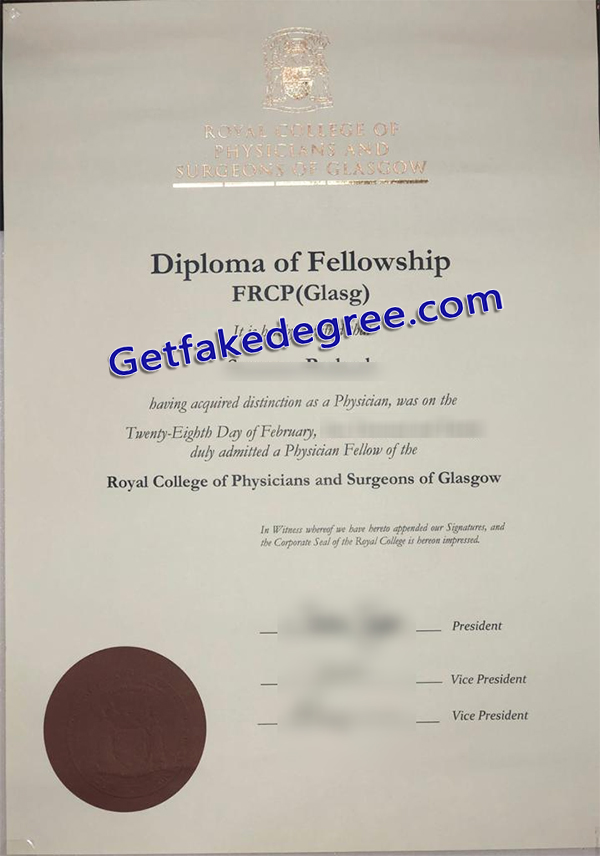 RCPSG diploma, Royal College of Physicians and Surgeons of Glasgow degree