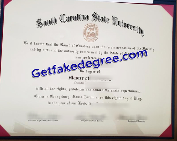 SC State University diploma, South Carolina State University degree