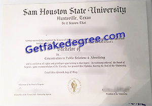 buy fake Sam Houston State University degree