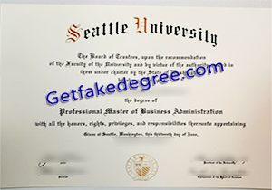 buy fake Seattle University diploma