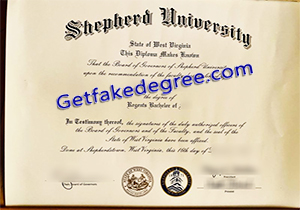 buy fake Shepherd University degree
