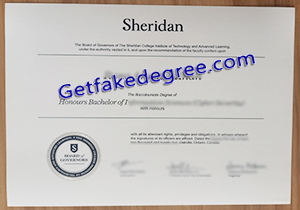 buy fake Sheridan College diploma