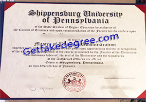 buy fake Shippensburg University diploma