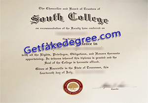 buy fake South College degree