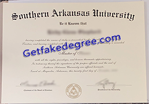buy fake Southern Arkansas University degree