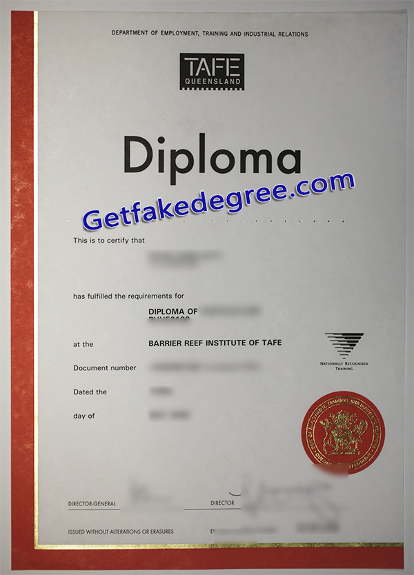 TAFE Queensland degree, TAFE certificate