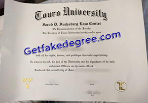 buy fake Touro University degree