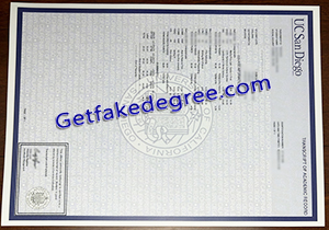 buy fake UC San Diego transcript