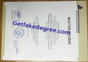 buy fake Universität Paderborn diploma