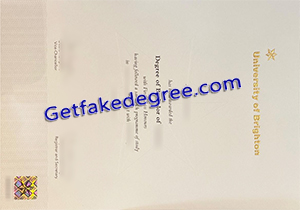 buy fake University of Brighton degree