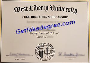 buy fake West Liberty University degree