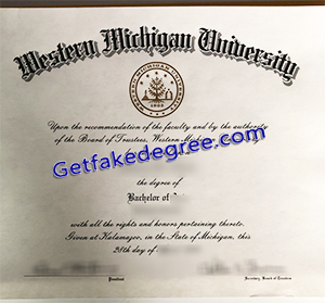 buy fake Western Michigan University degree