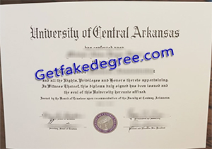 buy fake University of Central Arkansas diploma