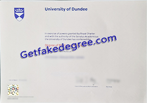 buy University of Dundee fake diploma