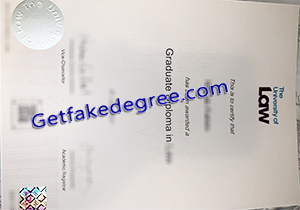 buy fake University of Law diploma