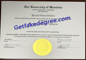 buy fake University of Manitoba diploma