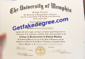 buy fake University of Memphis diploma